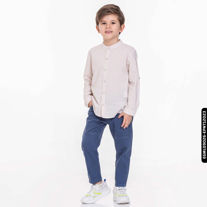 بنطلون ولادي 4-8 سنوات EPNT12023 - 2