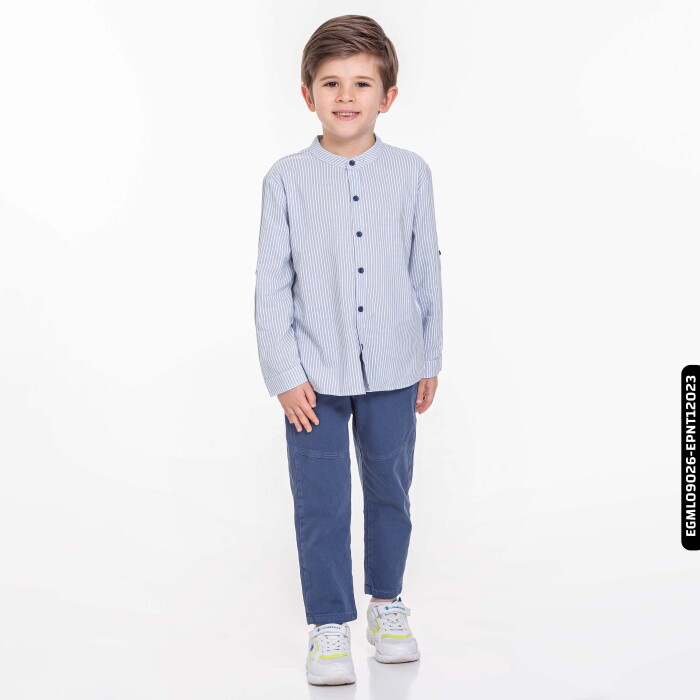 بنطلون ولادي 4-8 سنوات EPNT12023 - 5