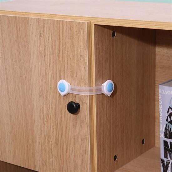 BUFFER® Bebek ve Çocuklar İçin Dolap Çekmece Emniyet Güvenlik Kilidi - 2
