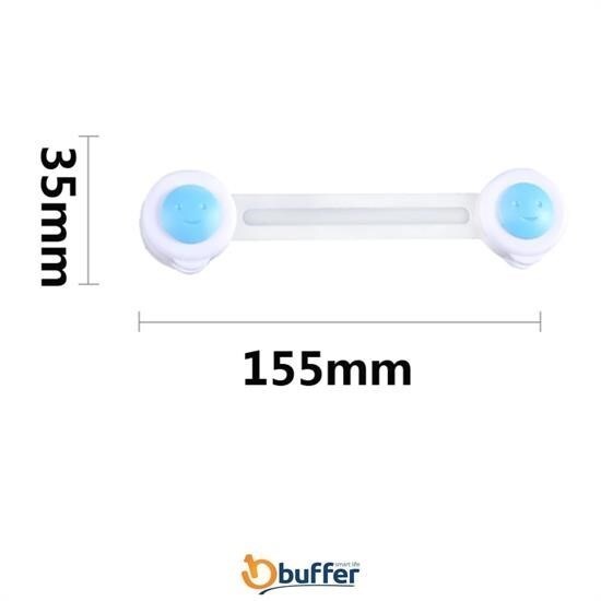 BUFFER® Bebek ve Çocuklar İçin Dolap Çekmece Emniyet Güvenlik Kilidi - 3