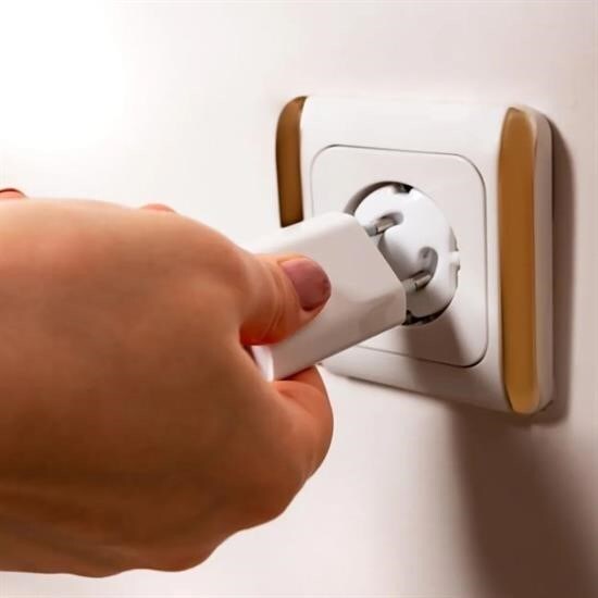 BUFFER® Bebek Çocuk Priz Koruma Kapağı (6 Adet) Çocuk Güvenliği, Priz Muhafazası, Priz Kapatıcı - 3