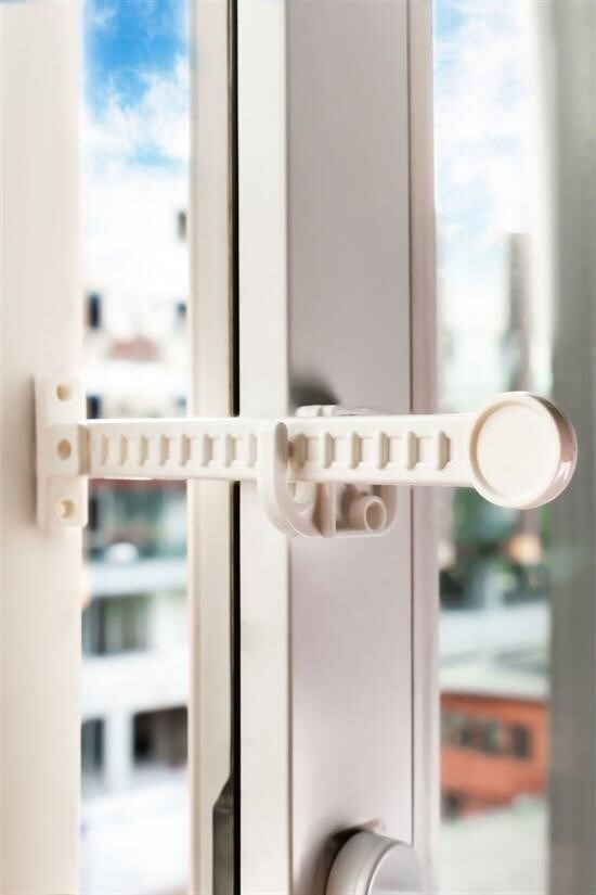 BUFFER® Bebek Çocuk Evcil Hayvan Güvenlik Ayarlanabilir Koruyucu Pencere Havalandırma Kilidi - 5