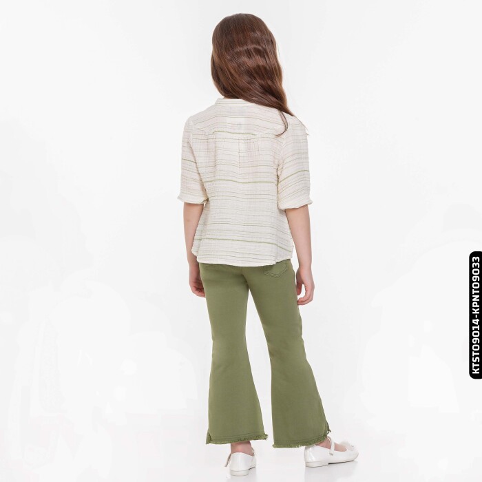 تيشيرت بناتي 5-14 سنوات KTST09014 - 4