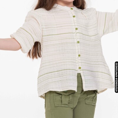 تيشيرت بناتي 5-14 سنوات KTST09014 - 5