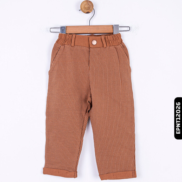 بنطلون ولادي 9-36 شهر EPNT12026 - 7