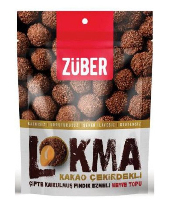 Züber Lokma Meyve Topu 96 Gr Kakaolu - 1