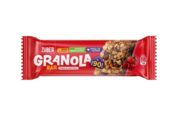 Züber Granola Bar 25 Gr Orman Meyveleri - Züber