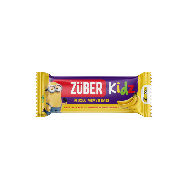 Züber Kidz Meyve Barı 25 Gr Muz - Züber