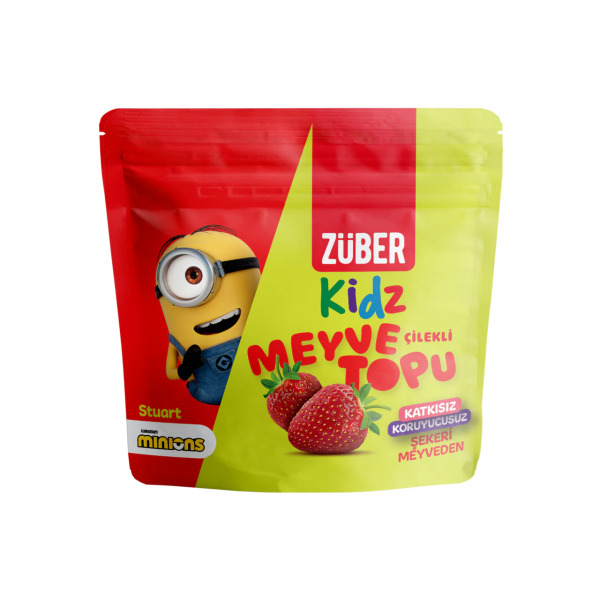 Züber Kidz Meyve Topu 42 Gr Çilek - Züber