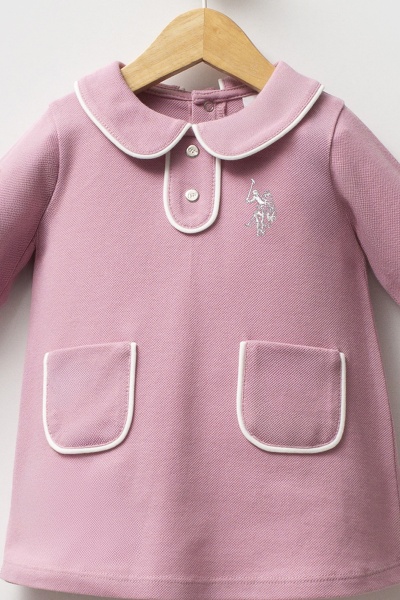 فستان يو إس بولو أسن USB2740 داستي روز - 2