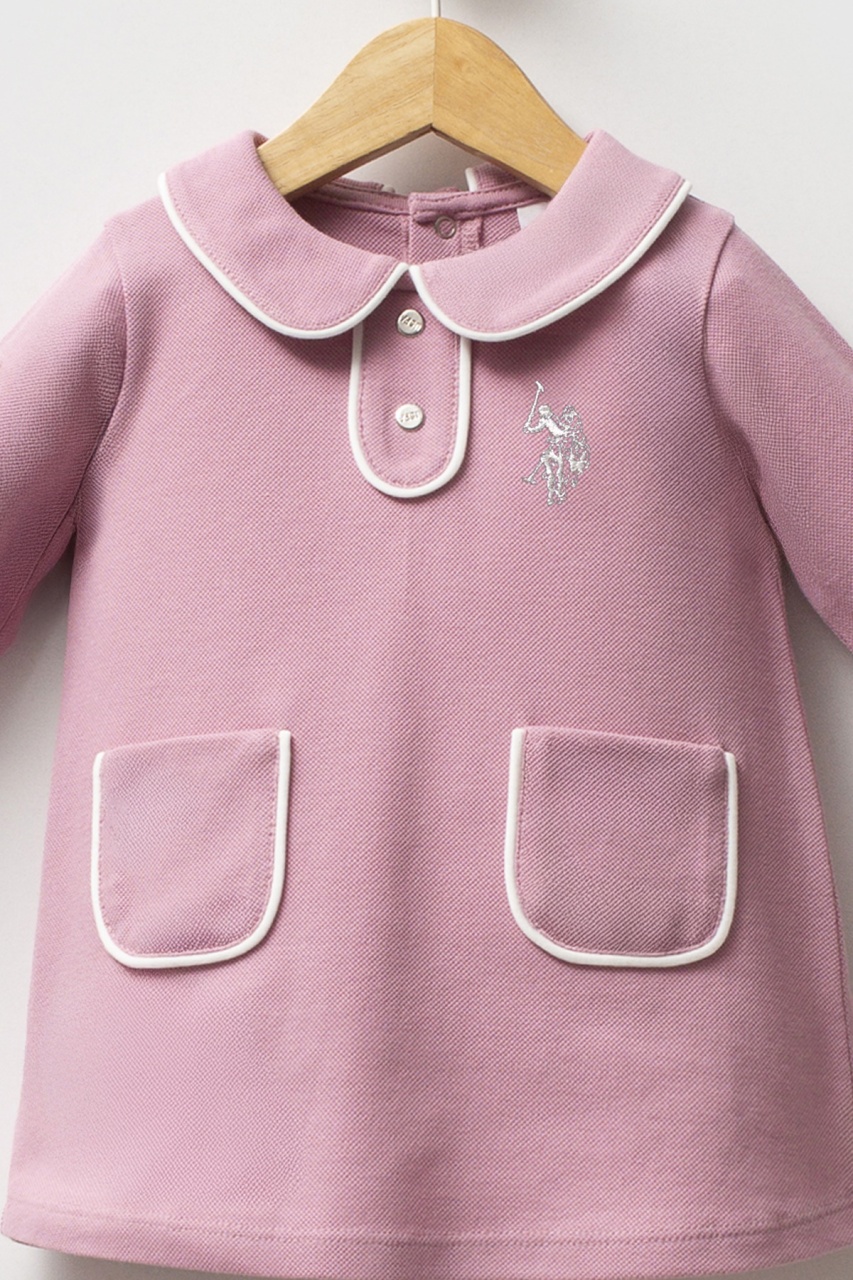 فستان يو إس بولو أسن USB2740 داستي روز - 2