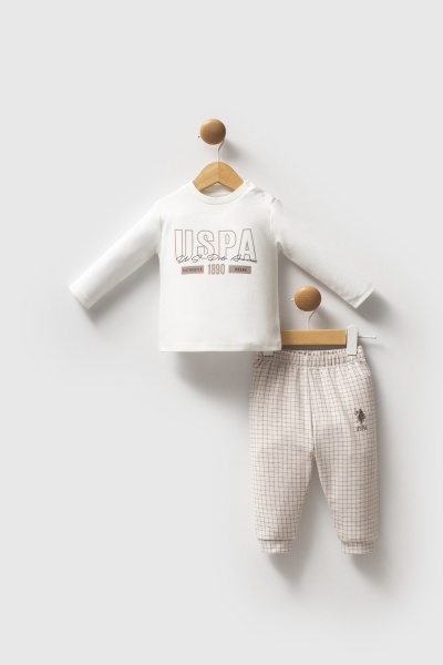 فريق يو إس بولو أسن ثلاثي الاتجاهات USB2579 رملي - 2