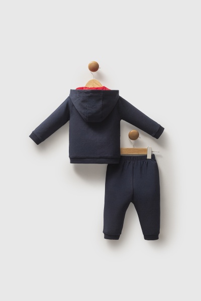 مجموعة يو إس بولو أسن المكونة من 3 قطع USB2537 أزرق داكن - 4