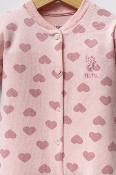 جمبسوت يو إس بولو أسن USB2715 وردي فاتح - 2