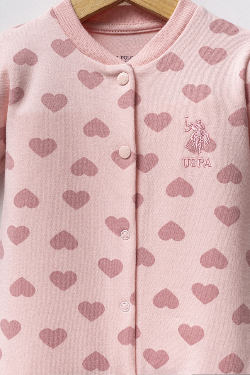 جمبسوت يو إس بولو أسن USB2715 وردي فاتح - 2