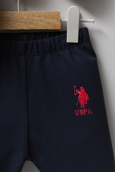 مجموعة يو إس بولو أسن من قطعتين USB2534 أزرق داكن - 3