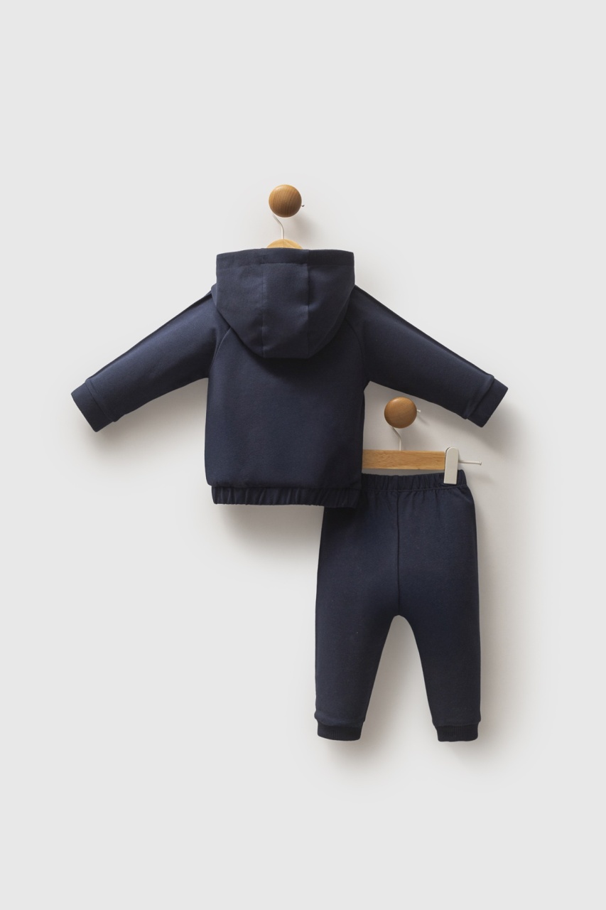 مجموعة يو إس بولو أسن المكونة من 3 قطع USB2584 أزرق داكن - 4