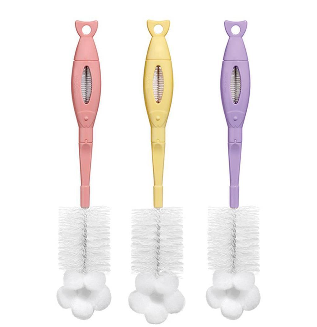 مجموعة تنظيف زجاجات وحلمات الأطفال من وي بيبي، رقم 106 - 1