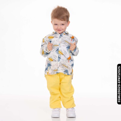 قميص ولادي 9-24 شهر EGML09029 - 2