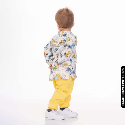 قميص ولادي 9-24 شهر EGML09029 - 5