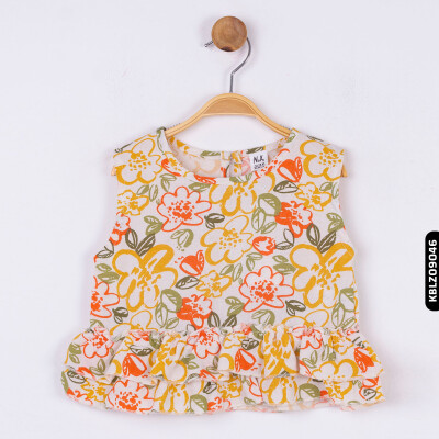 بلوزة بناتي 9-24 شهر KBLZ09046 - 7