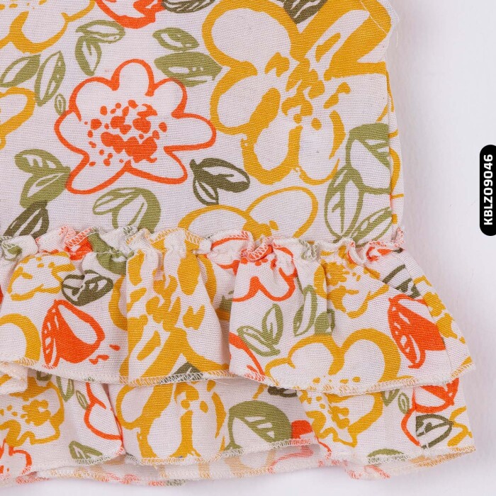 بلوزة بناتي 9-24 شهر KBLZ09046 - 9