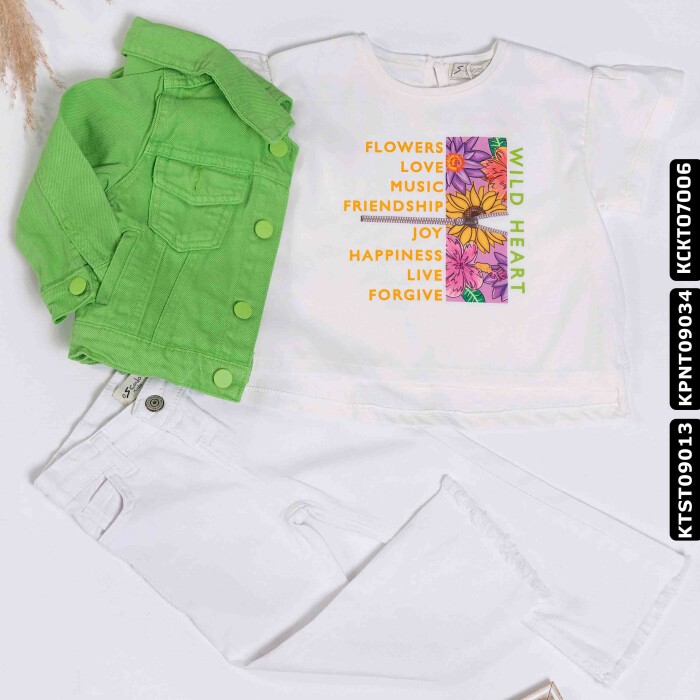 قميص بناتي من عمر 1 إلى 4 سنوات 22254 - 7