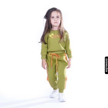 طقم بيجاما بناتي 9-36 شهر 408 KEŞT06020 - xo kids