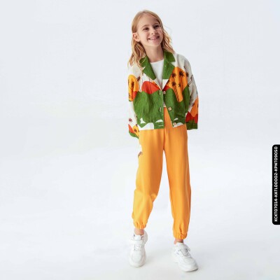 بنطلون بناتي 8-14 سنوات KPNT09050 - xo kids