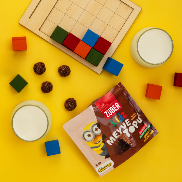 Züber Kidz Meyve Topu 42 Gr Kakaolu - Züber