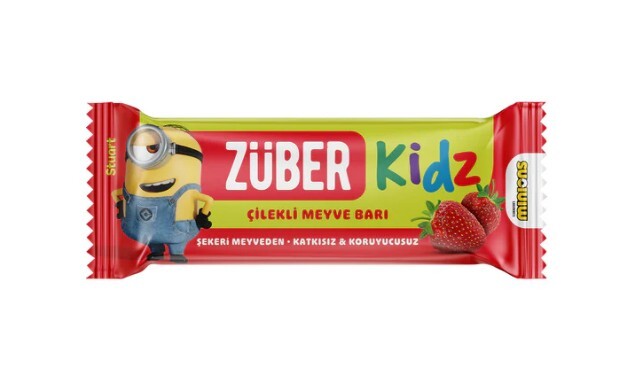 Züber Kidz Meyve Barı 25 Gr Çilek - 1